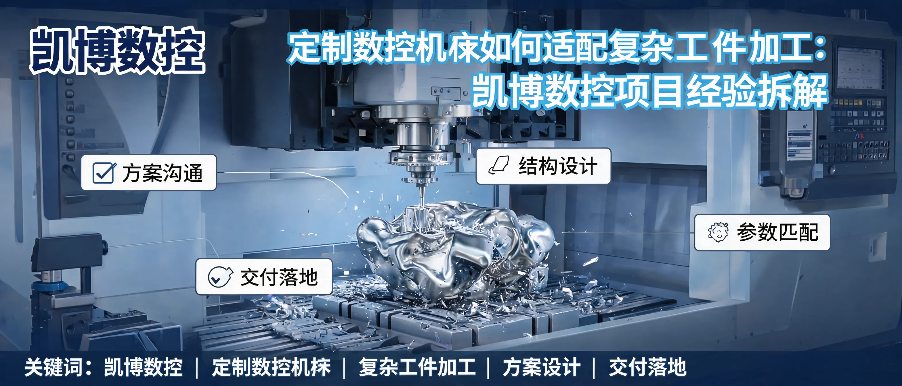 凯博数控定制数控机床适配复杂工件加工的项目经验封面图