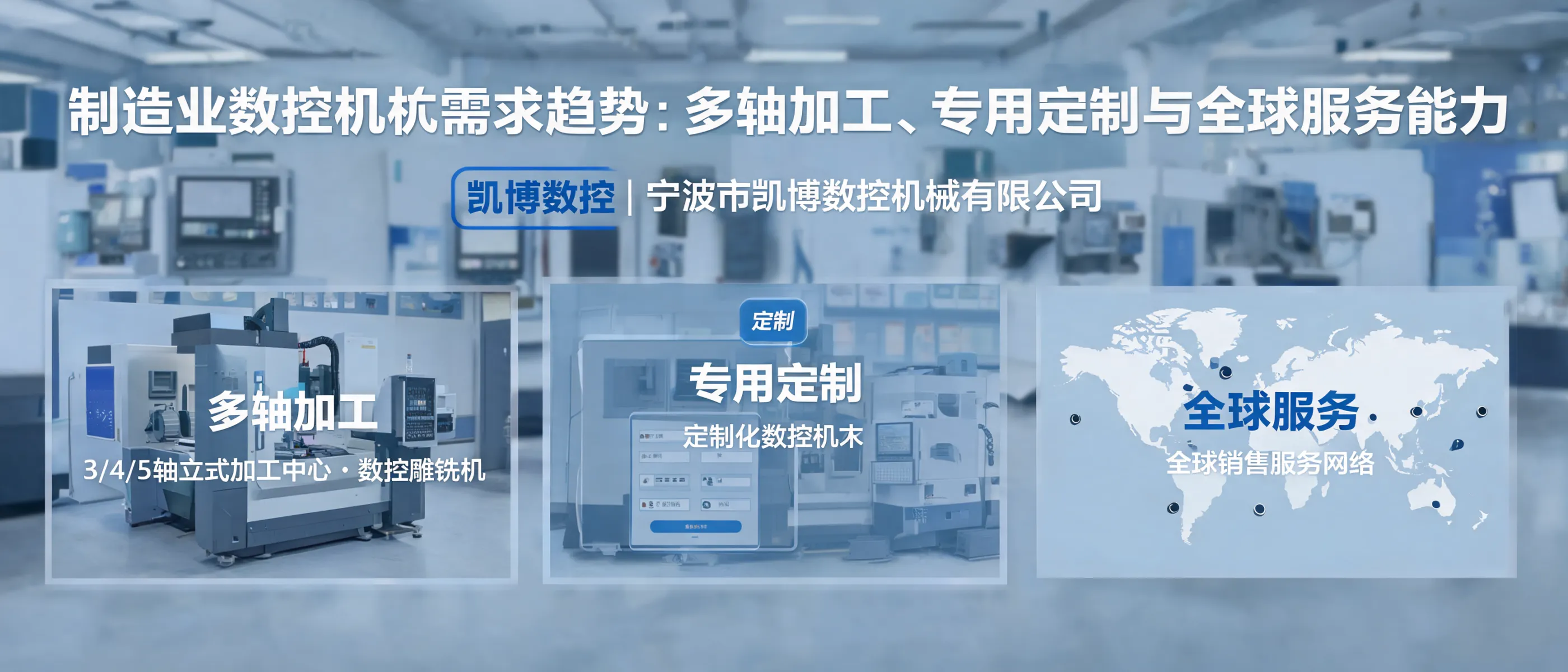 Manufacturing CNC Machine Trends: Multi-Axis Machining, Customization and Global Service | Ningbo Kaibo CNC Machinery Co., Ltd.