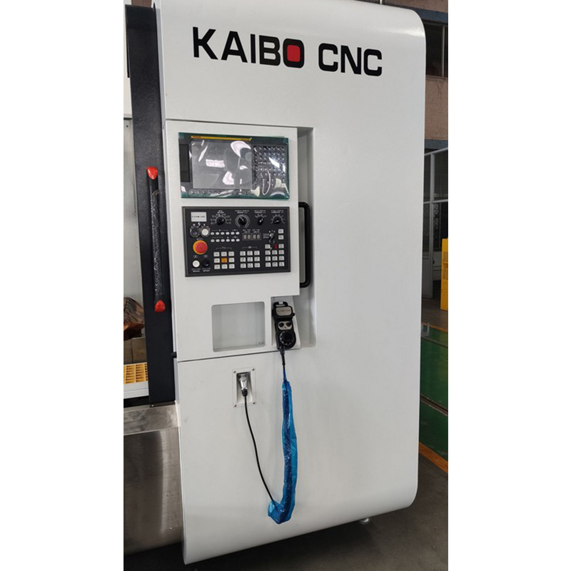 GJ1417 CNC milling machine showcasing multi-axis capability and rugged frame design tailored for graphite machining