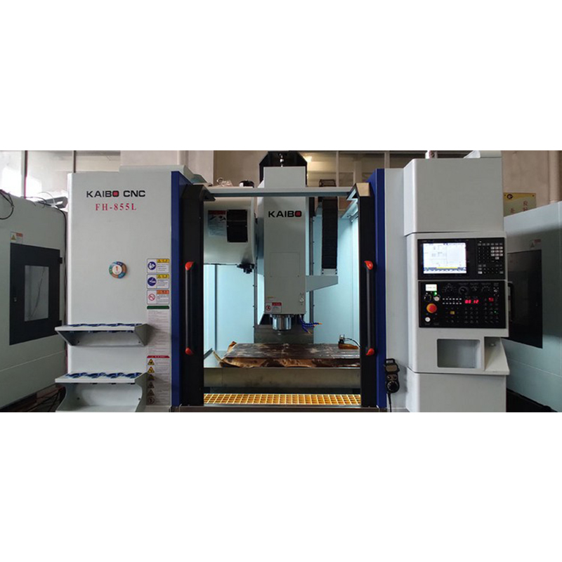 Graphite component machined impeccably with Kaibo CNC FH855L five-axis machine