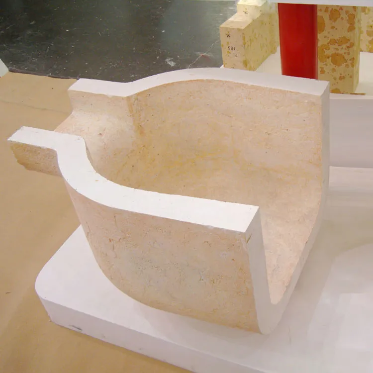 AZS Nozzle Bricks with Excellent Corrosion Resistance for Frequent Temperature Change Environments