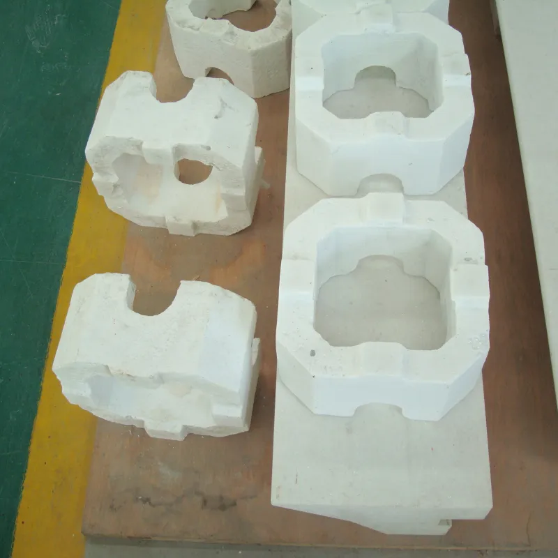 Scientific Formula High-Performance AZS Cross Structure Brick for Glass Furnaces