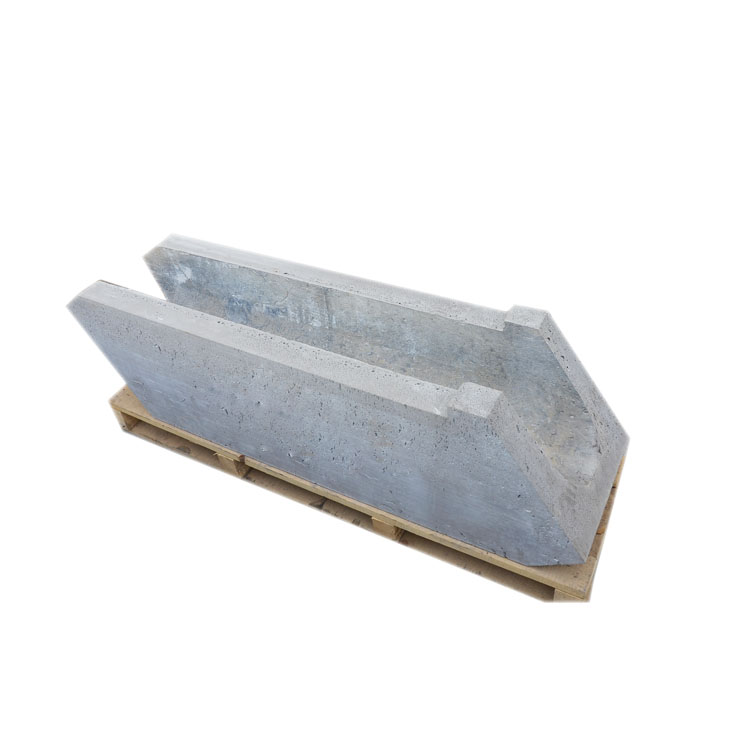 Industrial steel furnace lined with high-alumina refractory bricks