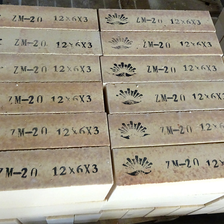 Before-and-after comparison of kiln lining after replacing fireclay with alumina brick