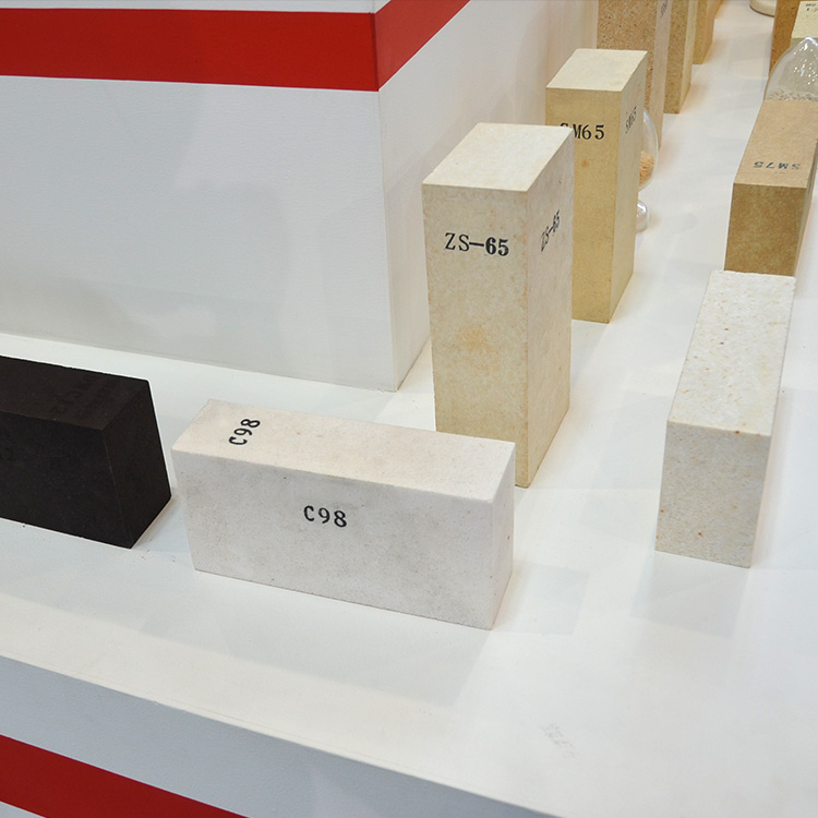 A steel furnace with andalusite refractory bricks