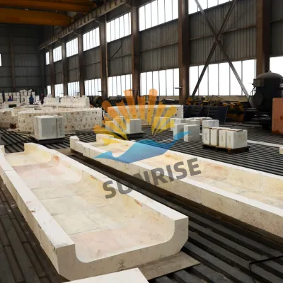 High-Performance AZS Channel Brick for High-Temperature Fuel Boilers