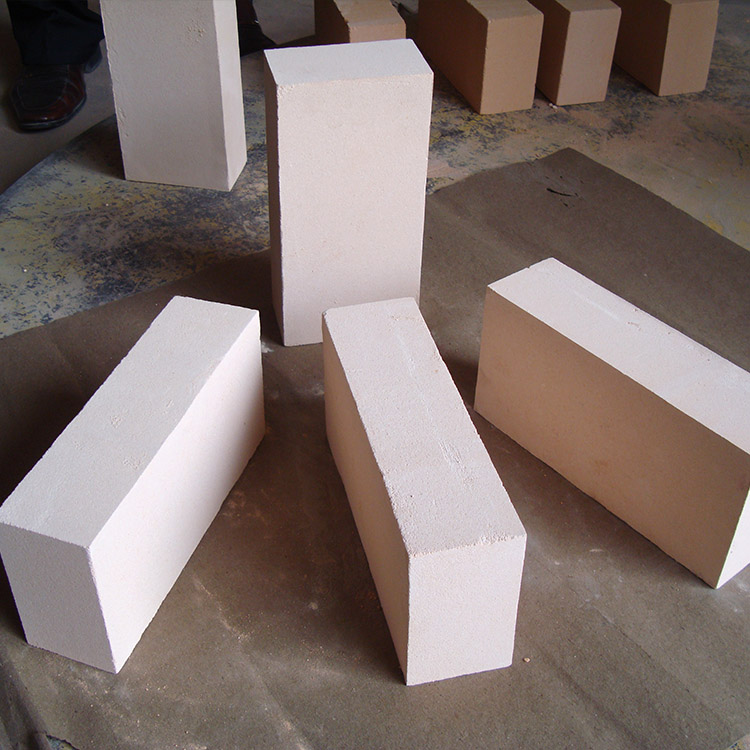 Andalusite refractory bricks in a steel furnace
