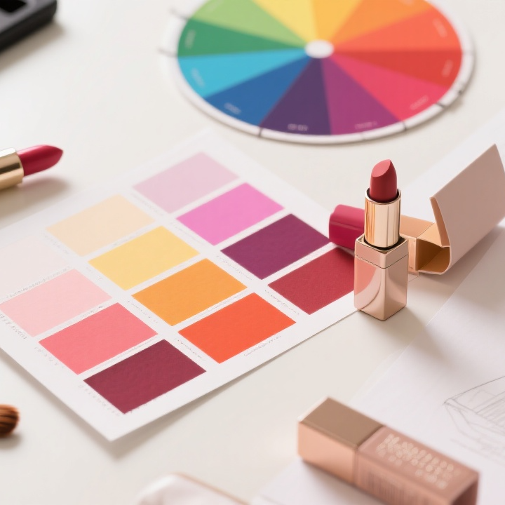 Customized packaging of fluorescent pigment products tailored for global B2B clients showcasing brand identity