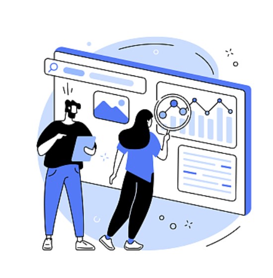 Illustration of competitor analysis