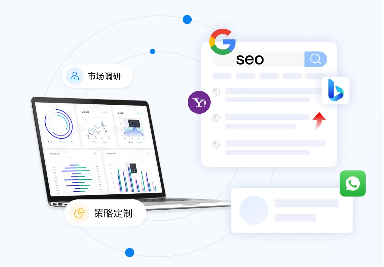 Google SEO dashboard