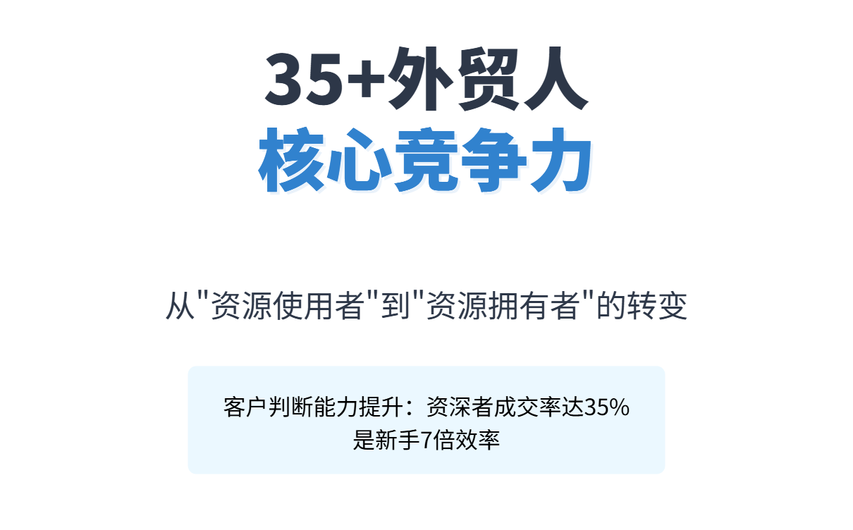 35岁后还能做外贸业务员吗？资深从业者的转型与价值提升指南