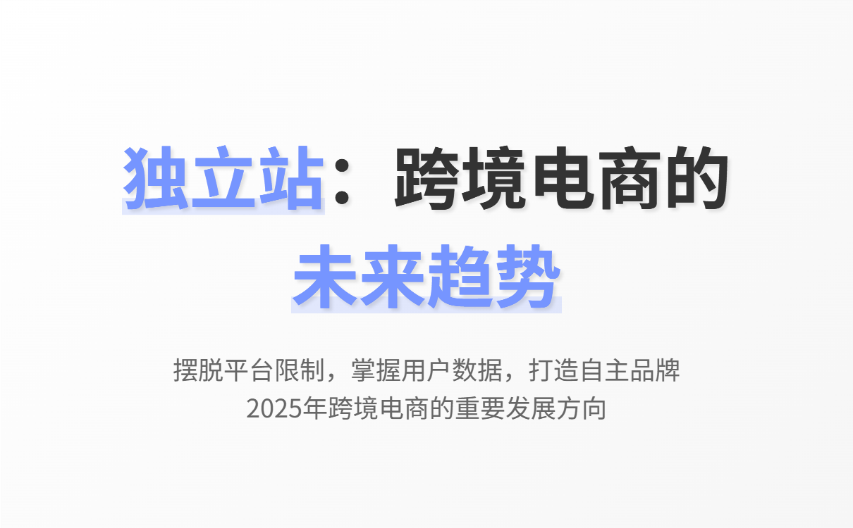 跨境电商独立站：优势凸显，搭建与发展全攻略