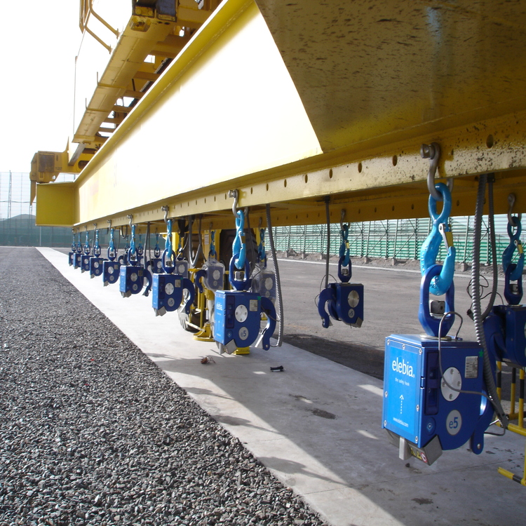 Container lifting equipment with diverse driving modes