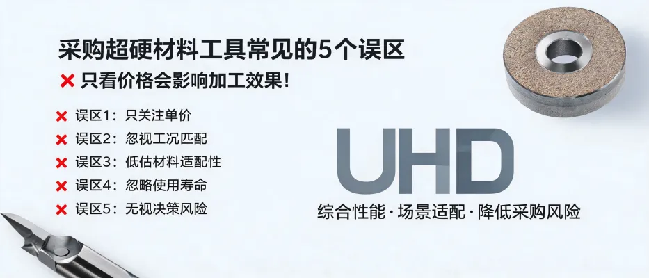 UHD 100mm brazed diamond grinding disc, displaying product structure and applicable material processing scenarios