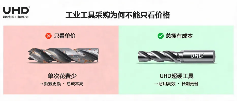 The value judgment and cost - benefit analysis of ultrahard material tools in industrial procurement