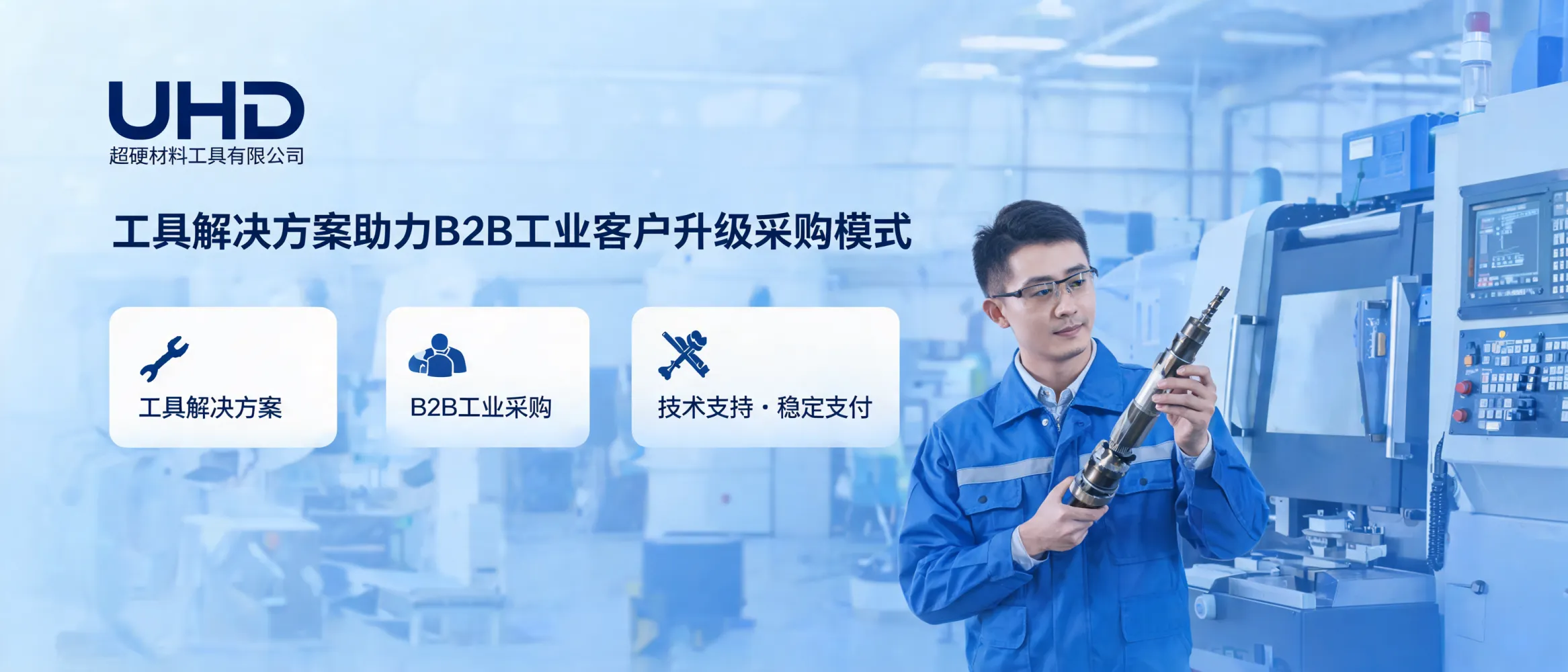 UHD超硬材料工具解决方案助力工业客户实现采购升级