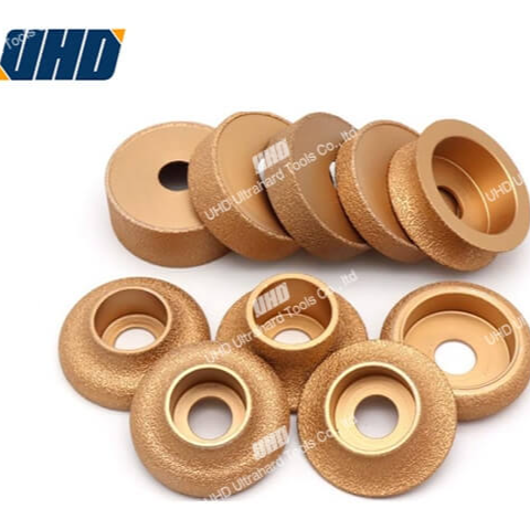 Different sizes and shapes of Youde's brazed diamond grinding discs