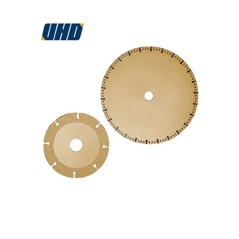 Brazed diamond saw blade