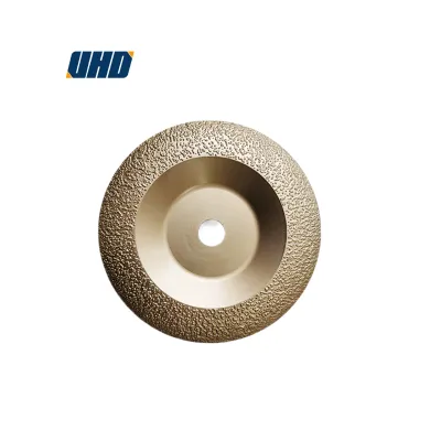 Brazed diamond grinding disc