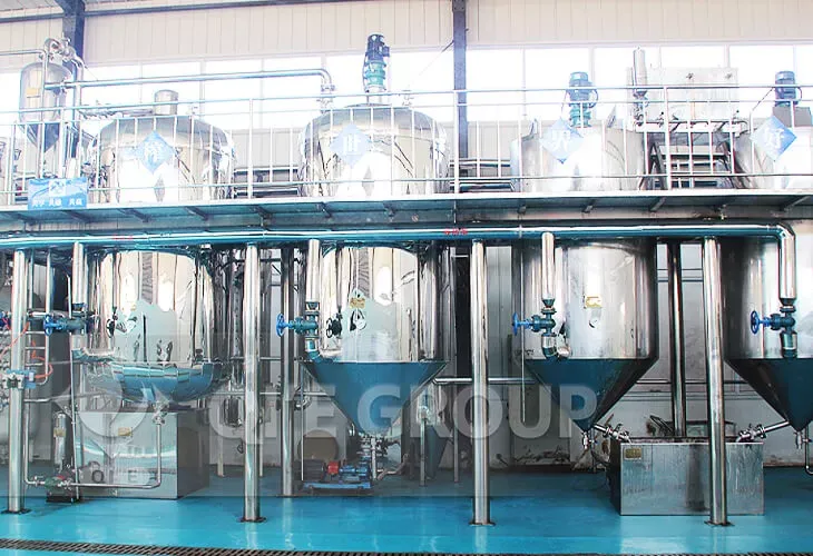 Edible Oil Refinery Machine