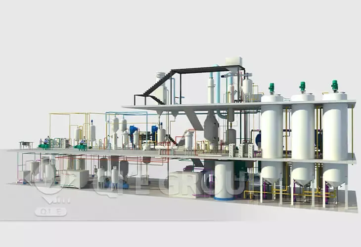soybean oil making machine