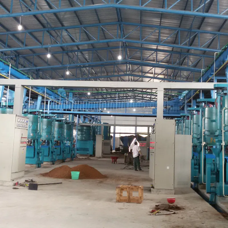 Presse à huile de tournesol artisanal avec emballage automatique