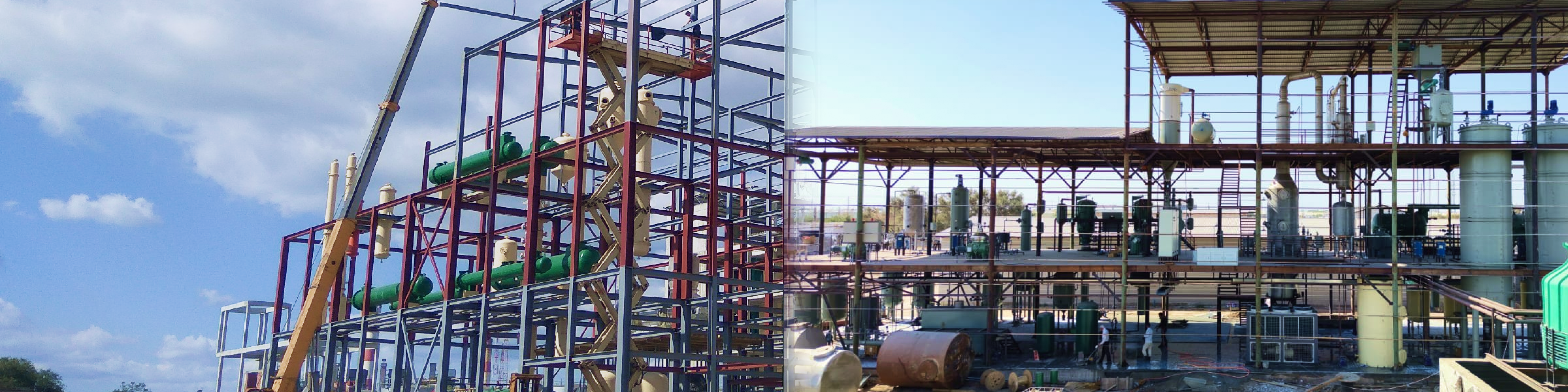 Imagen de línea de producción de aceite de soja