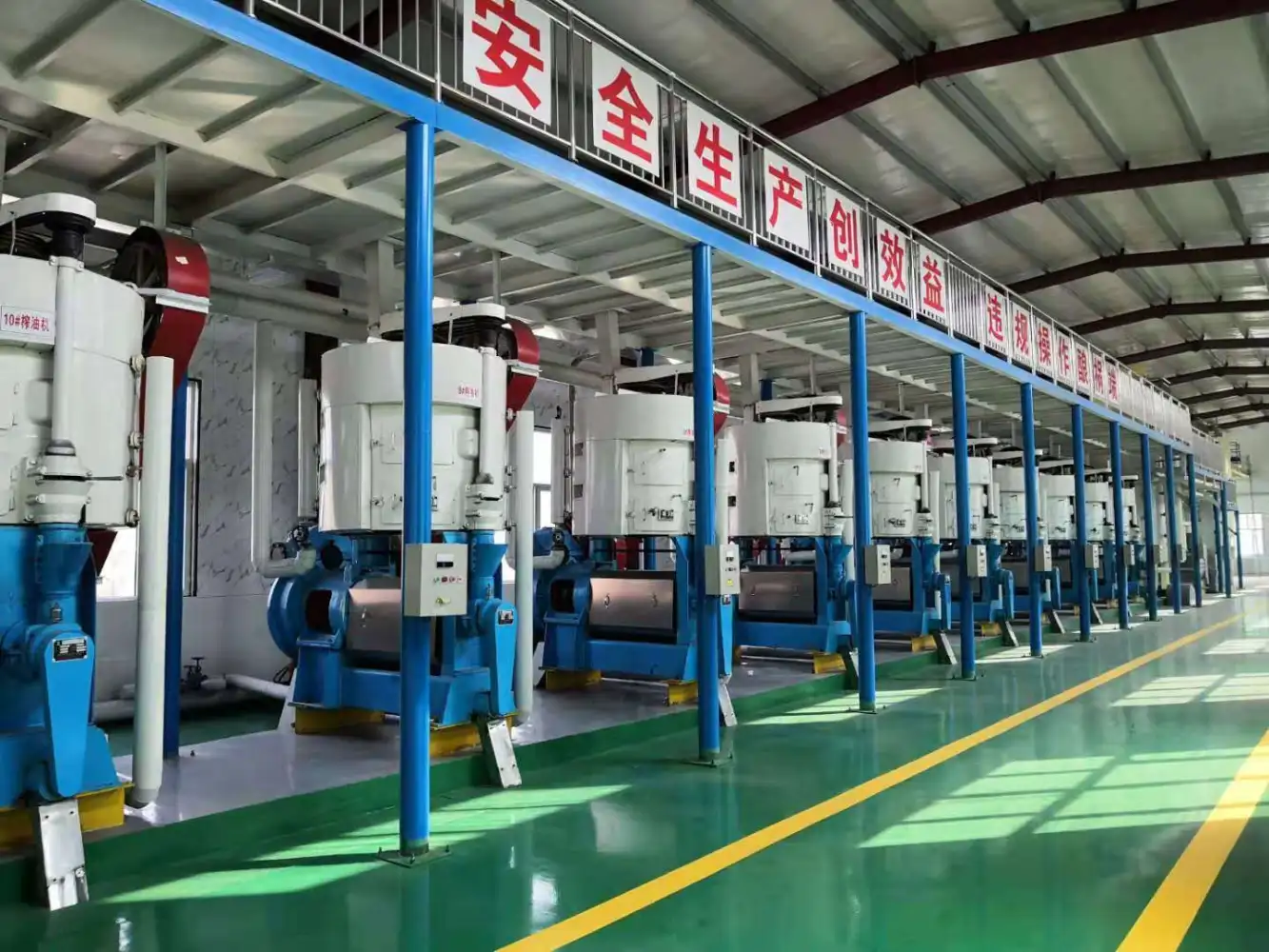 Диаграмма влияния нестабильности извлечения масла на производственные показатели