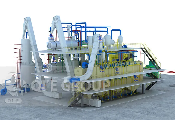 Soybean flakes (soybean meal) low temperature production line equipment