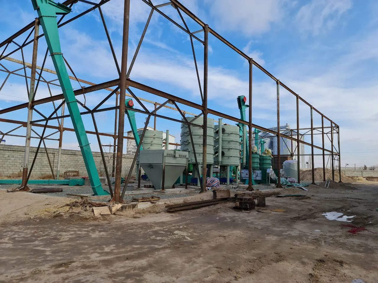 Cottonseed Oil Processing Equipment with Automatic Cleaning and Dehulling System