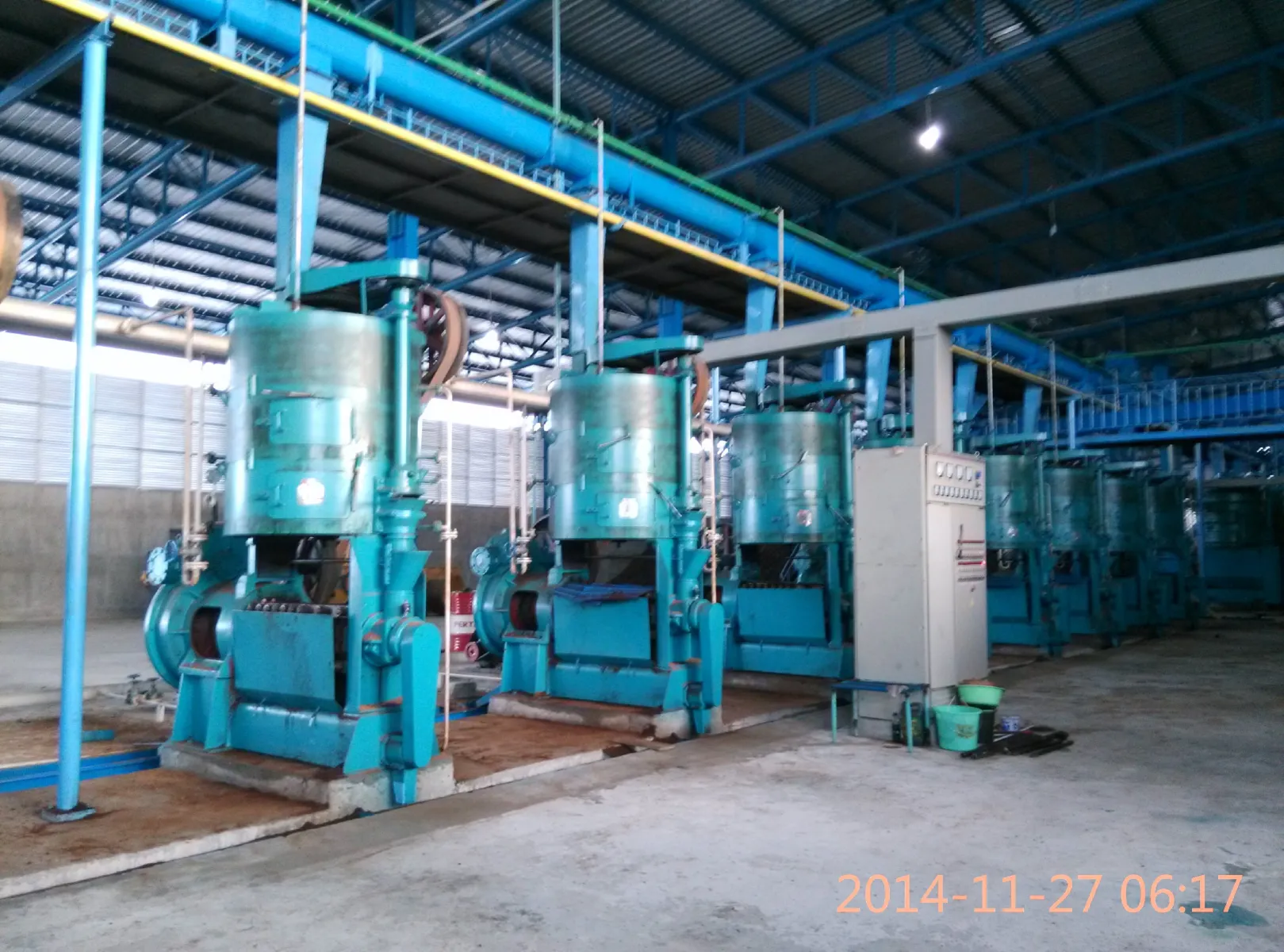 High efficiency coconut oil production line