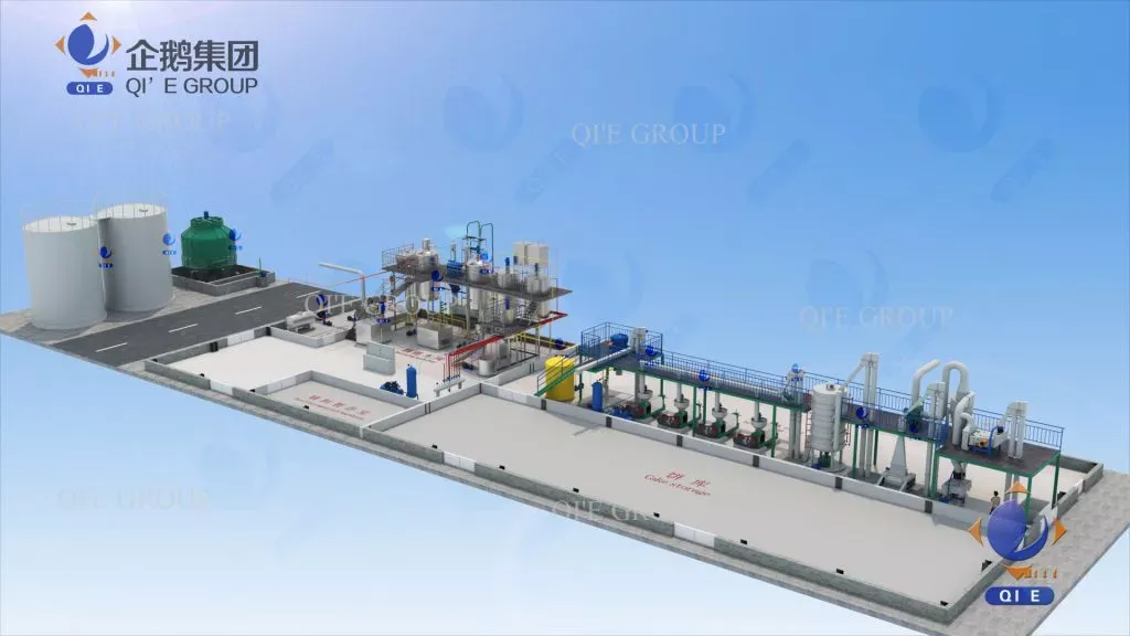 Hydraulic press production line