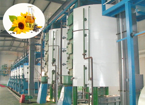 Proceso de filtrado de aceite de girasol