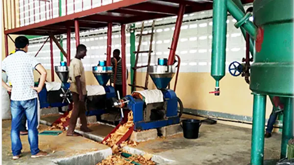 Castor oil production line.jpg