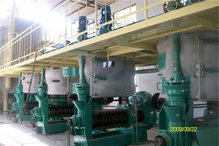 فحص نظام الكهرباء قبل تشغيل آلة الضغط على الزيت