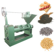 Before and after using screw oil press