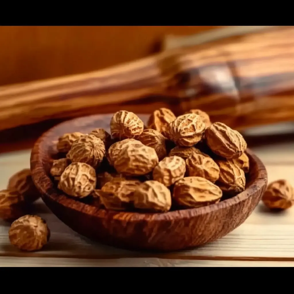 A handful of tiger nuts