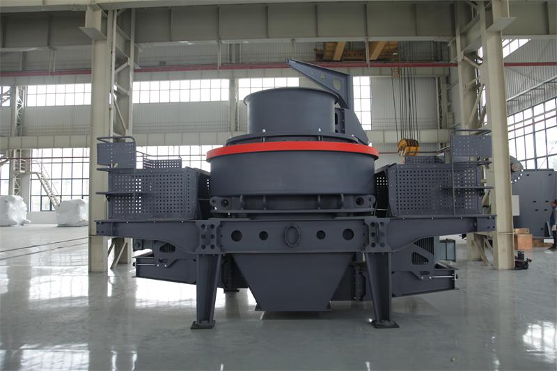 Sơ đồ cấu tạo máy nghiền cát Minlian với hệ thống cấp liệu kép: trung tâm và bên cạnh