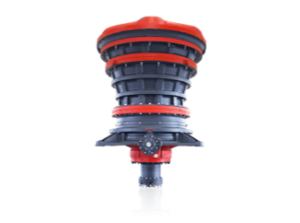 中东玄武岩矿场智能旋回破碎机安装现场，展示设备与生产线集成情况