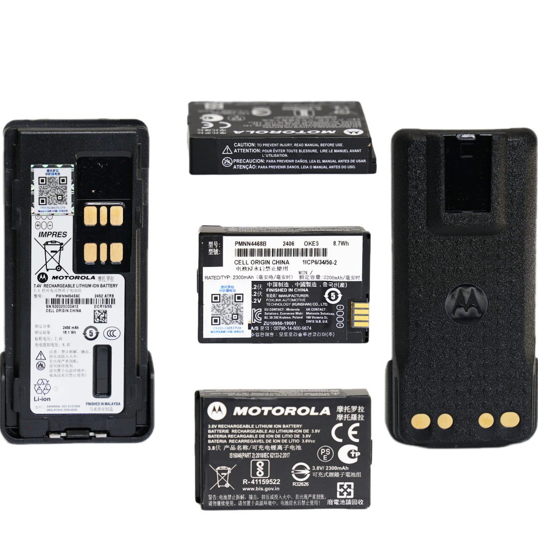 摩托罗拉对讲机内部电池布局结构图