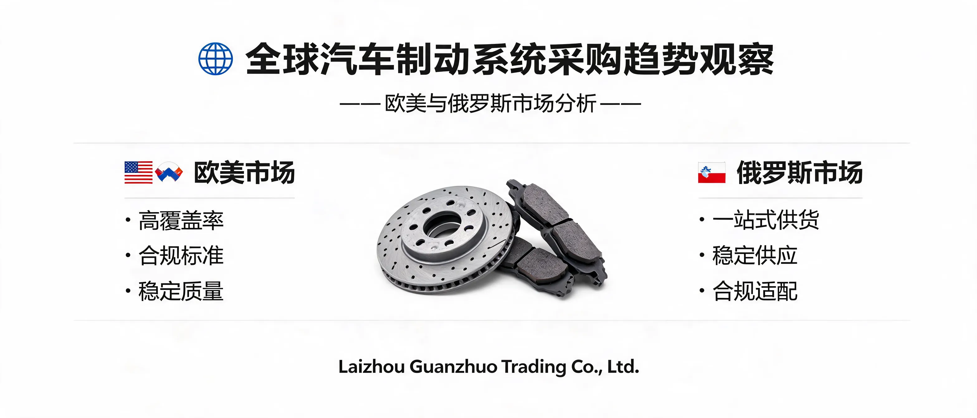 全球汽车制动系统采购趋势：欧美与俄罗斯市场观察