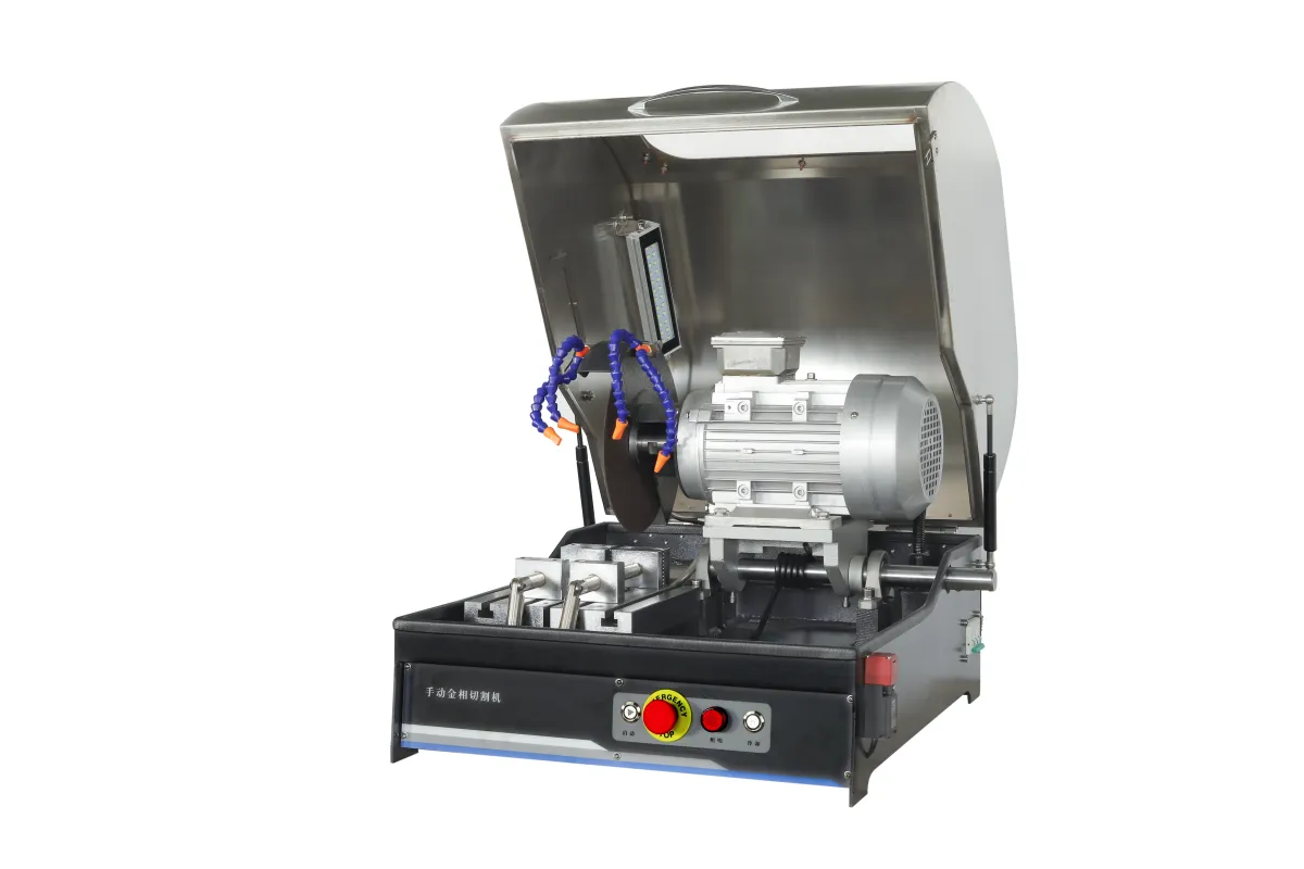 Durable and Easy-to-Maintain Three-Phase Power Metallographic Cutting Machine SQ-100