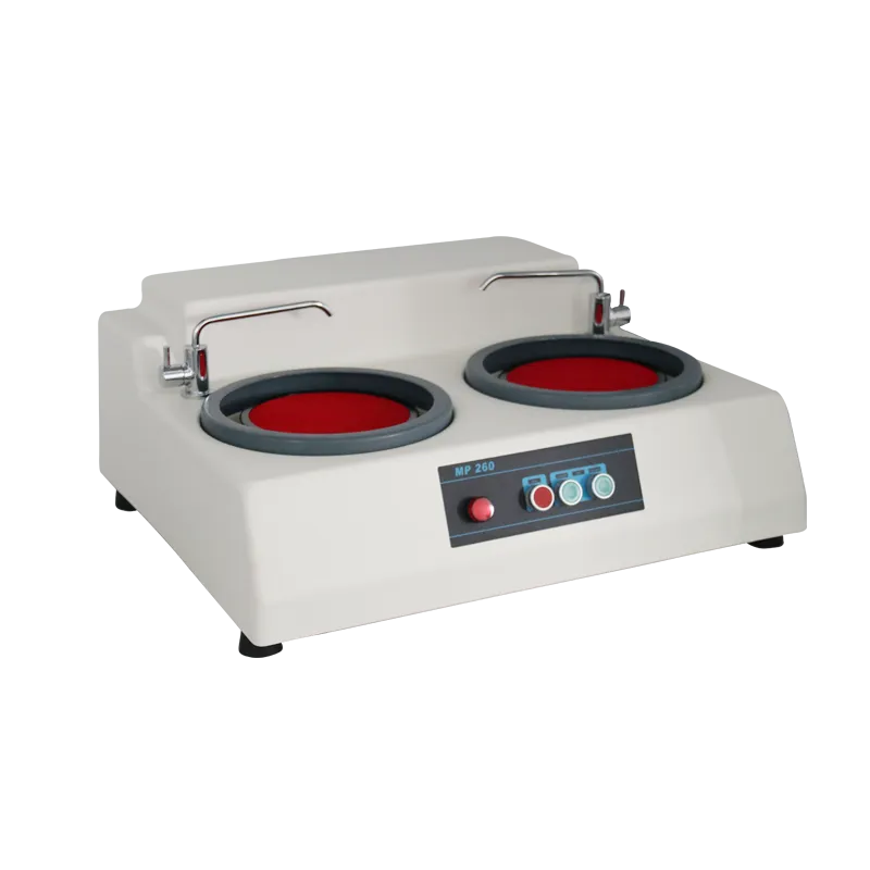 MP-260 Metallographic Grinding and Polishing Machine with Dual Discs