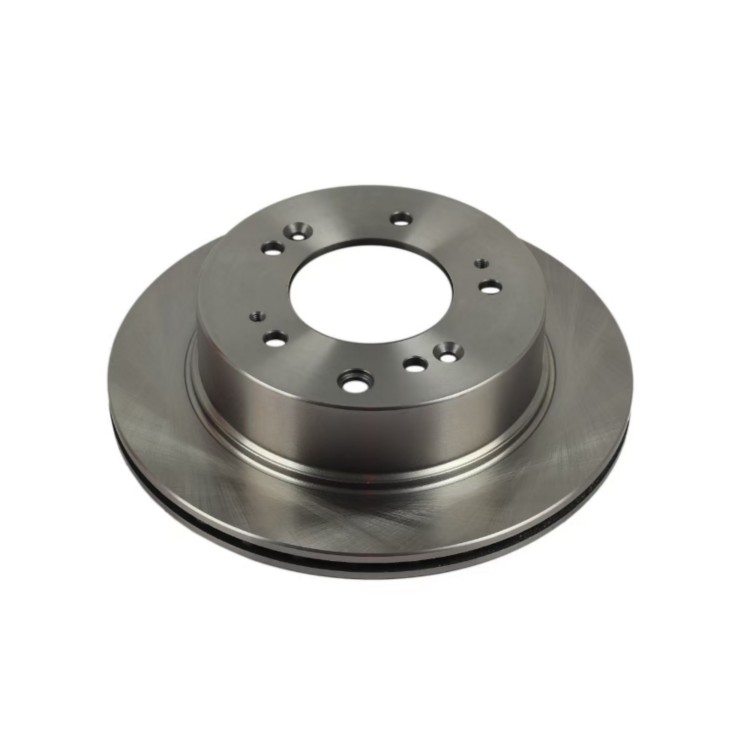 Brake discs undergoing multiple rust-proof coating treatment