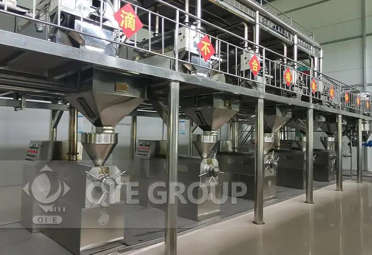 Peanut oil production line