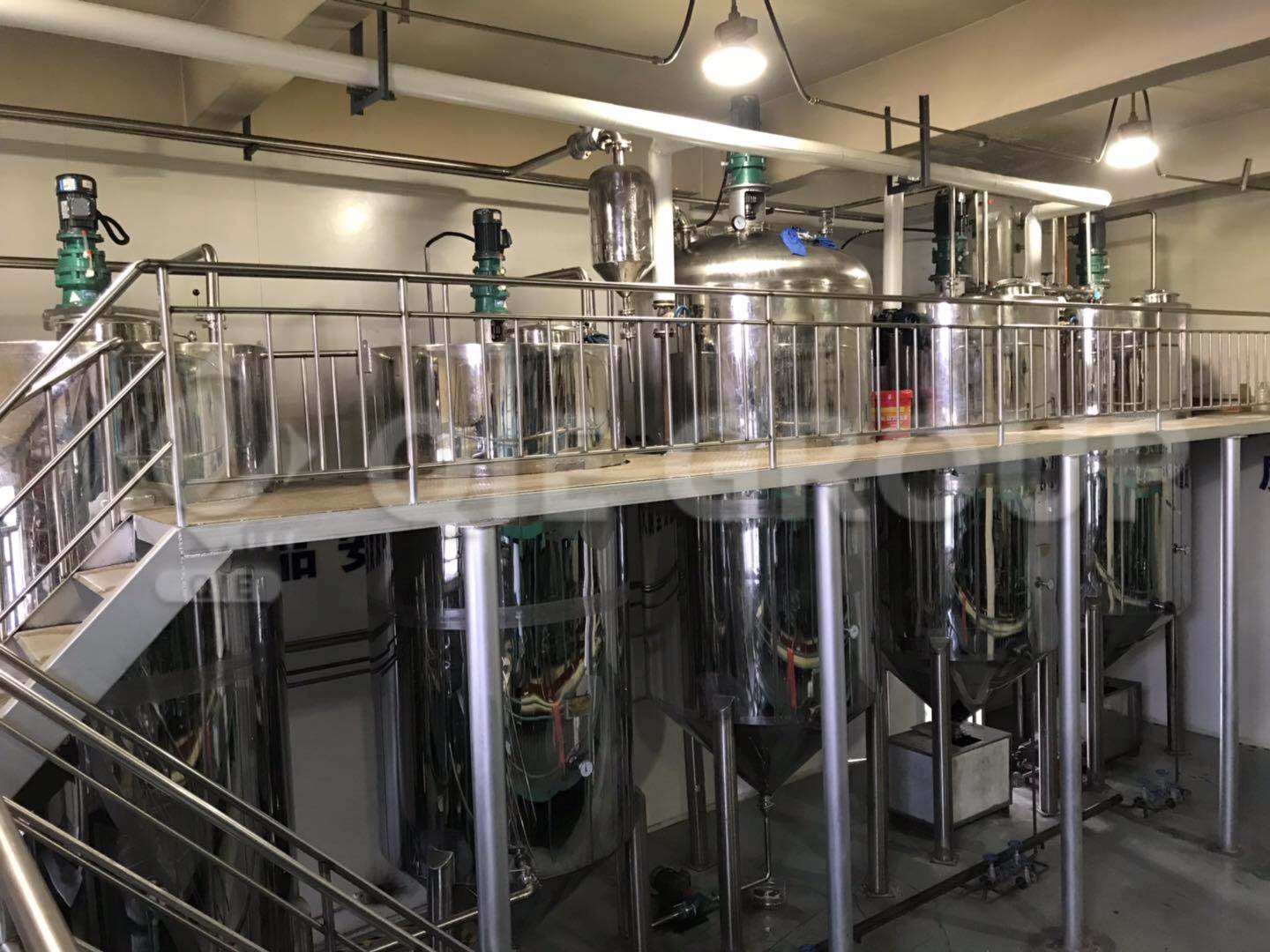 Peanut oil pressing and refining line