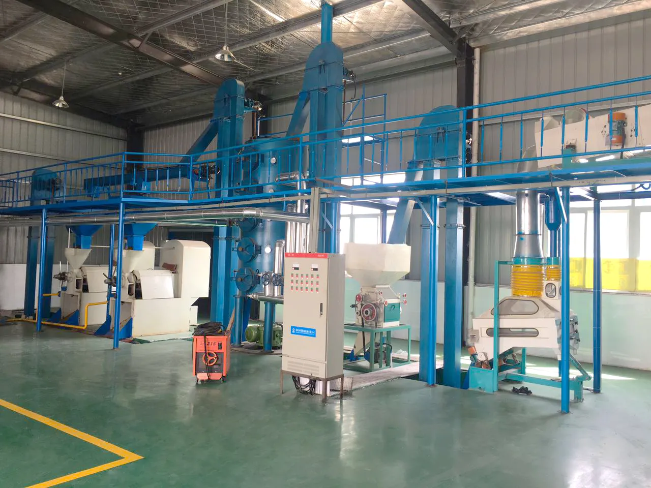Peanut Preprocessing Production Line for Efficient Oil Extraction