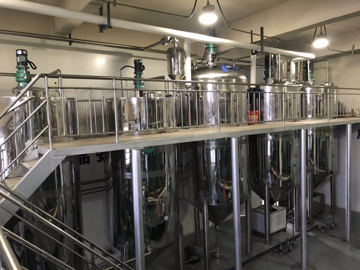 Línea de producción de aceite de maní