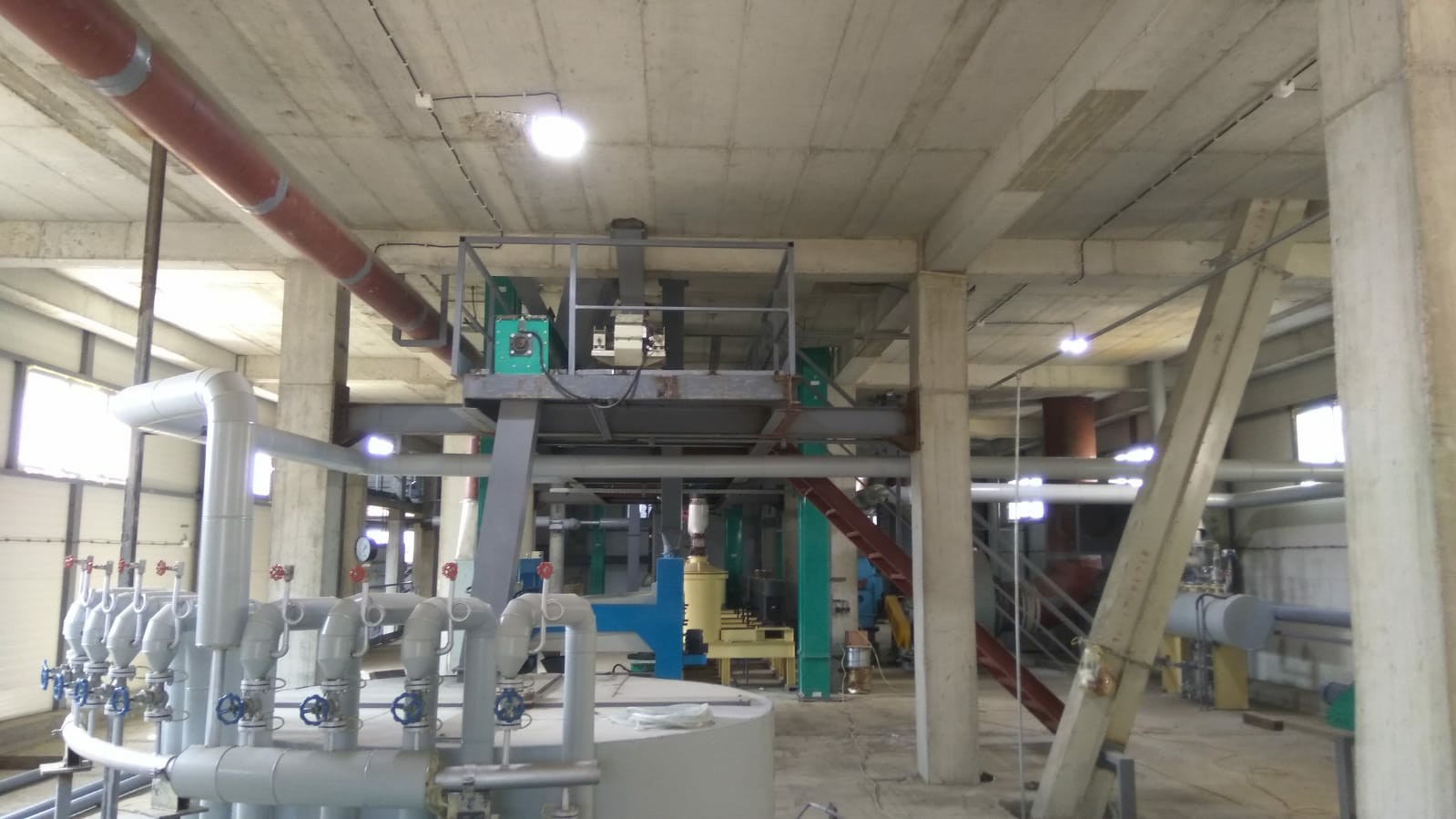 خط إنتاج زيت فول الصويا على نطاق واسع