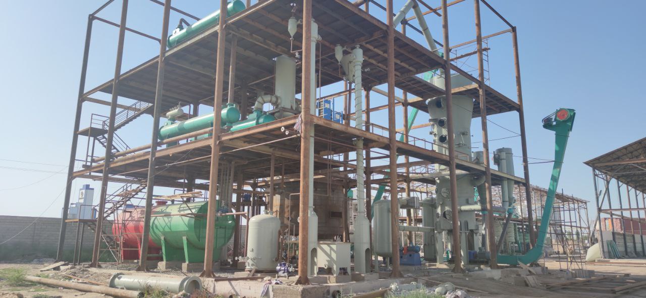 Planta de procesamiento de aceite de algodón con una capacidad de 100 toneladas